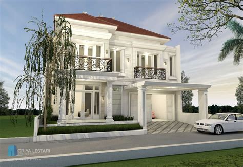 Contohnya seperti rumah @gatirizky ini yang sangat menginspirasi. Project Desain Rumah Tinggal 2 Lantai Gaya Klasik Modern ...