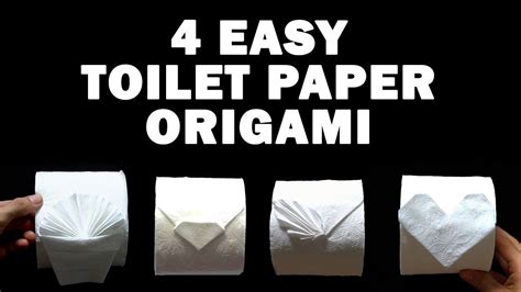 🧻 How To Fold Toilet Paper Fancy Toilet Paper Origami Toilet Paper