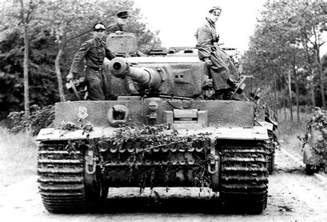 Pzkpfw Vi Ausf E Tiger Schwere Ss Panzer Abt101 Normandy 1944 Ww2