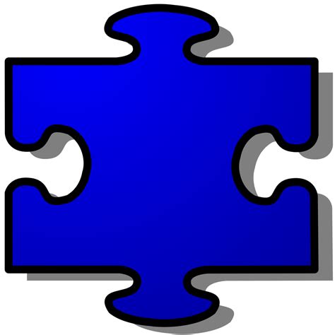 New users enjoy 60% off. Blue Puzzle Piece PNG, SVG Clip art for Web - Download ...