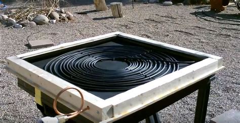 Easy Diy Solar Water Heater For Free Hot Water Solar Water Heater