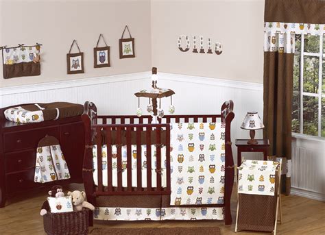 From the manufacturer owl buddies portable crib set will bring the delight of the forest to your mini or portable crib. Owl Crib Bedding Collection