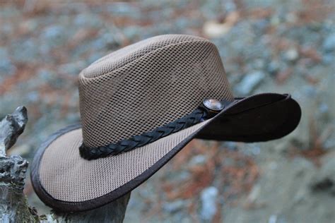 Stetson Soakable Mesh Hat By Walkabout Cool Mesh Crushable Hat The