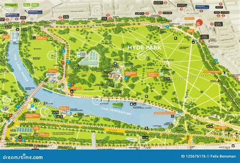Exploring The Beauty Of Hyde Park London Map 2023 Calendar Printable