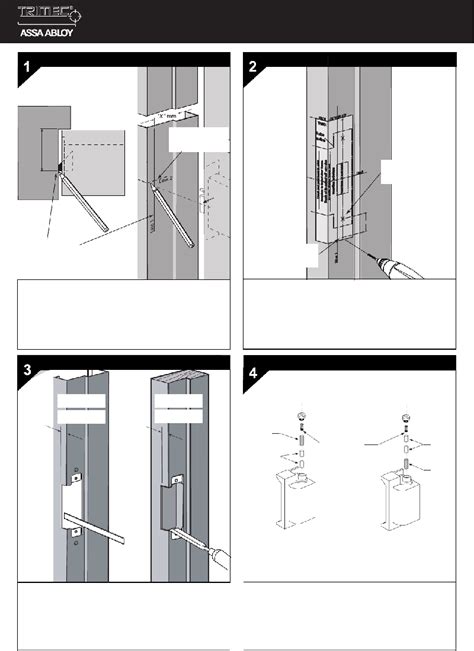 Assa Abloy Es Series Door Locks Installation Instructions Pdf View