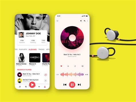 Music App Ui Concept Free Download On Behance