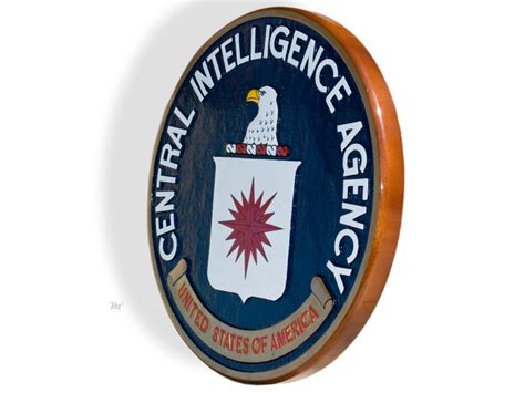 Us Central Intelligence Agency Cia Plaque Modelbuffs Custom Made