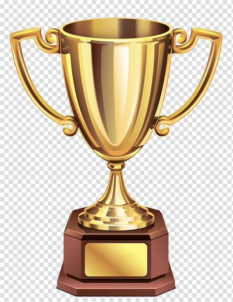 Trophy Gold Cup Trophy Gold And Brown Trophy Transparent Background
