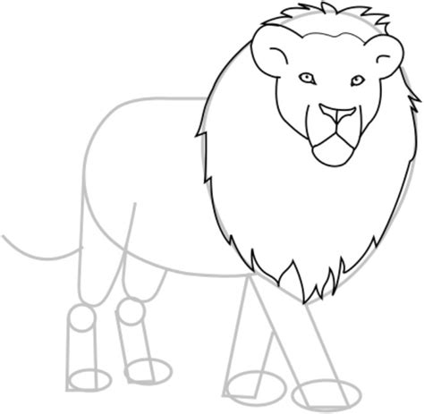 Como Desenhar Um Leão Fácil Passo A Passo Desenhos Para Desenhar