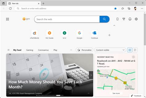 What Is My Feed In Microsoft Edge