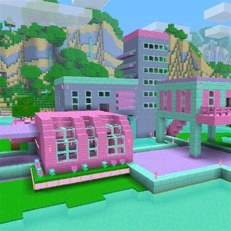 Pastel minecraft skins | namemc. Minecraft Wool City | Minecraft houses, Minecraft ...