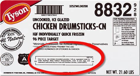 Cn Food Labels Printable