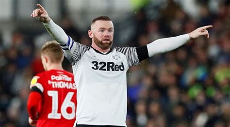Wayne Rooney Makes Winning Debut For Derby County In Championship