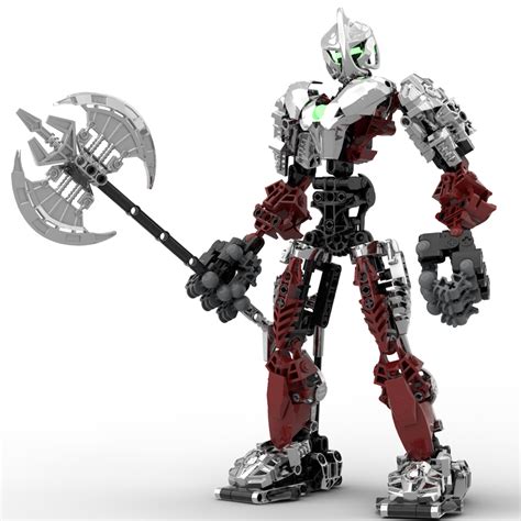 Lego Bionicle Titans Axonn Set 8733 1 From 2006 Warrior Of Voya Nui
