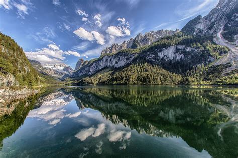 Lake Gosau Alps Austria Scenic Lakes Lake Austria Lakes