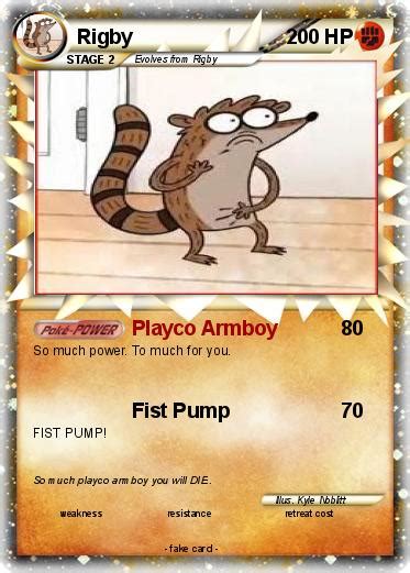 Pokémon Rigby 219 219 Playco Armboy My Pokemon Card