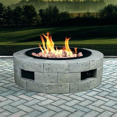 Shop our selection of no cut block fire pit projects for professional results in no time. Image result for diy modern fire pit | Natural gas fire ...