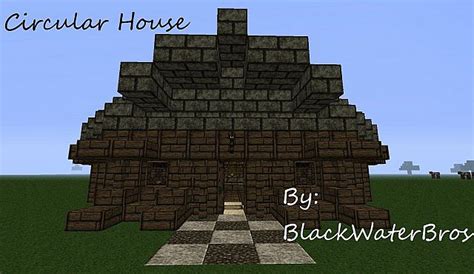 Circular House Minecraft Project