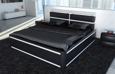 Tolle fantastische ideen bett 220—200 und unglaubliche 220 x 200, description: Polsterbett VENEDIG mit LED Beleuchtung Designerbett ...