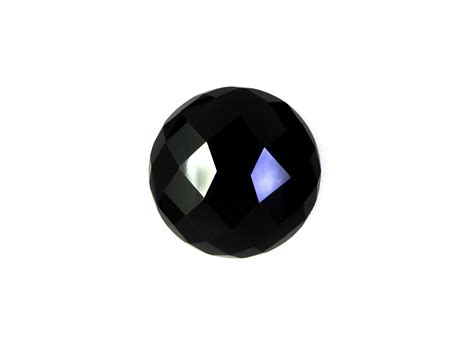 Natural Black Onyx Gemstone Faceted Cut Gemstone Loose Etsy