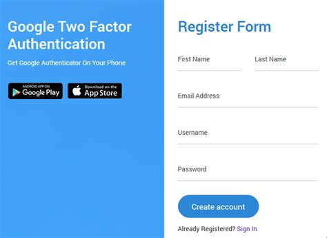 Google registration form | Web development projects, Web development