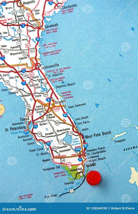 Mapa Geografico De Miami