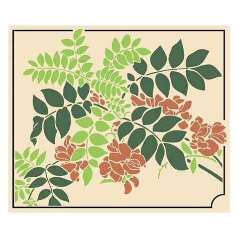 Maybe you would like to learn more about one of these? Leaves and flowers design | Craftsmanspace