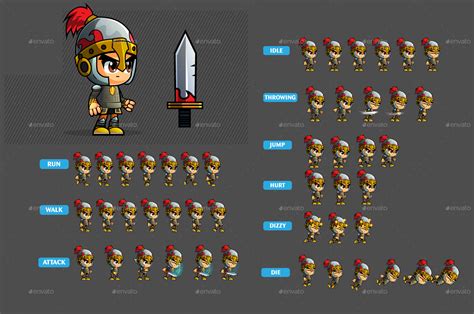 2d Knight Platform Game Sprite Sheet Sprites 2d And Knight Images