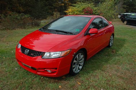 2009 Honda Civic Si Coupe Red