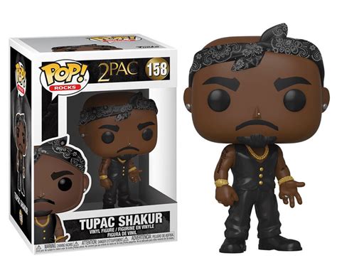 Funko Pop Rocks 158 Tupac Shakur Vinyl Figure Nz