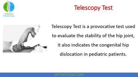 Telescopy Test • Easy Explained Orthofixar 2022 Neck Fracture Hip