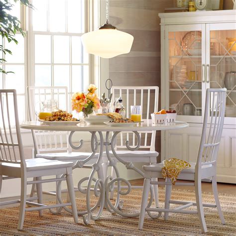 This set of 2 upholstered dining chairs is an easy way to bring a little farmhouse charm (and extra seating) to your dining room or kitchen. Birch Lane Kirby Dining Table & Reviews | Wayfair