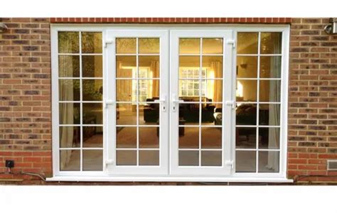 Sliding Exterior Upvc French Door 8 Ft 65 Ft At Rs 500sq Ft In
