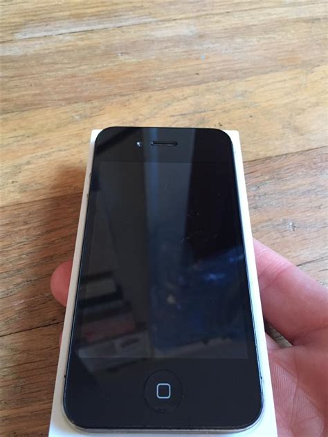 Apple Iphone 4s Unlocked Black 16gb A1387 Lrlz84227 Swappa