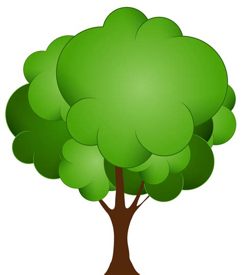 Green Tree Clip Art Clipart Best