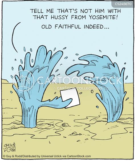 Geyser Cartoons And Comics Funny Pictures From Cartoonstock