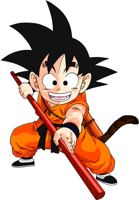 Kid Goku Colored By Ninja Pineapple On Deviantart