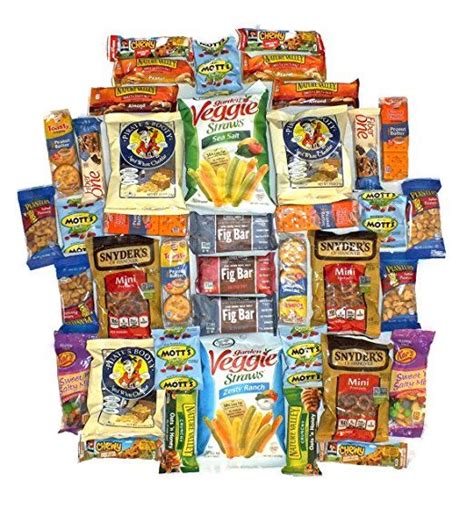 40 Count Healthy Snack Pack Variety Assortment Care Package Natural