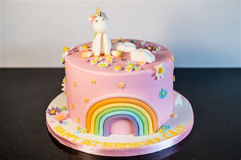 Rainbow Unicorn Birthday Cake Gabi Bakes Cakes