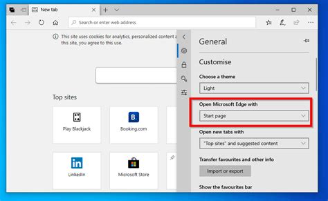 Set Homepage In Edge Microsoft Edge From Settings Or Group Policy