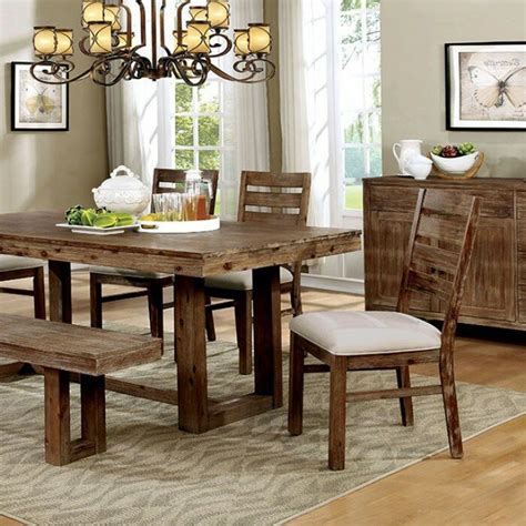 20 Collection Of Rustic Country 8 Seating Casual Dining Tables