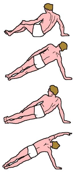 Pilates Doing Pilates Exercises The Side Bend