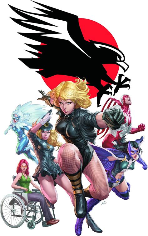 Dc Comics Comics Superheroes Black Canary Huntress Birds Of Black