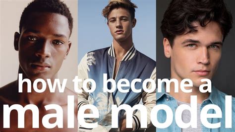 how to become a male model steps and requirements 2019 vlogmas 1 youtube