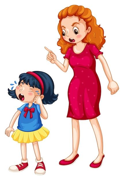 angry mom cartoon images free download on freepik