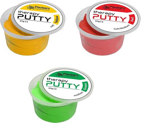 Buy Playlearn Therapy Putty 3 Strengths Stress Putty For Kids And