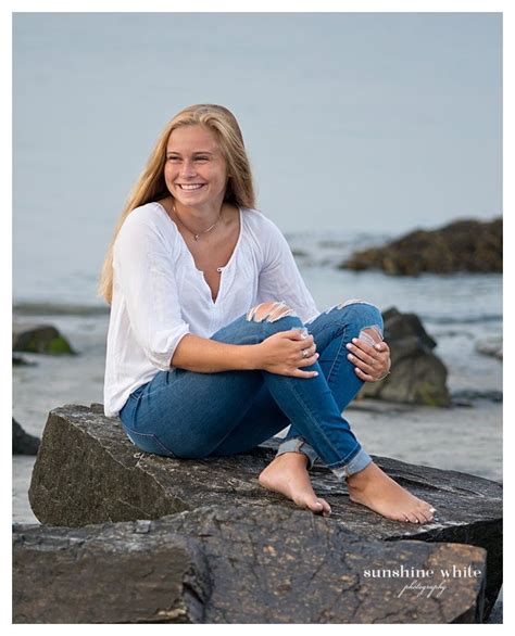 Modest Beach Senior Portraits Girls