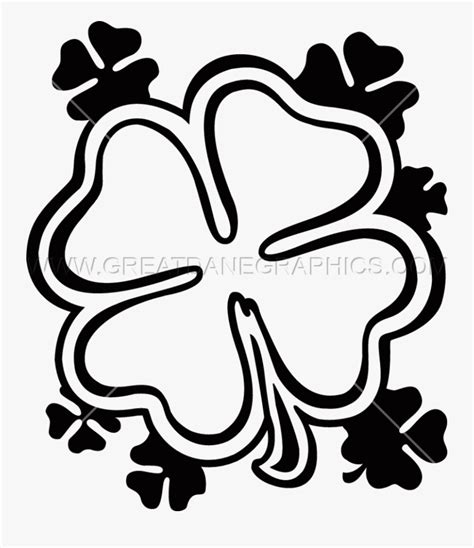 Shamrock Line Drawing At Free Transparent Clipart Clipartkey