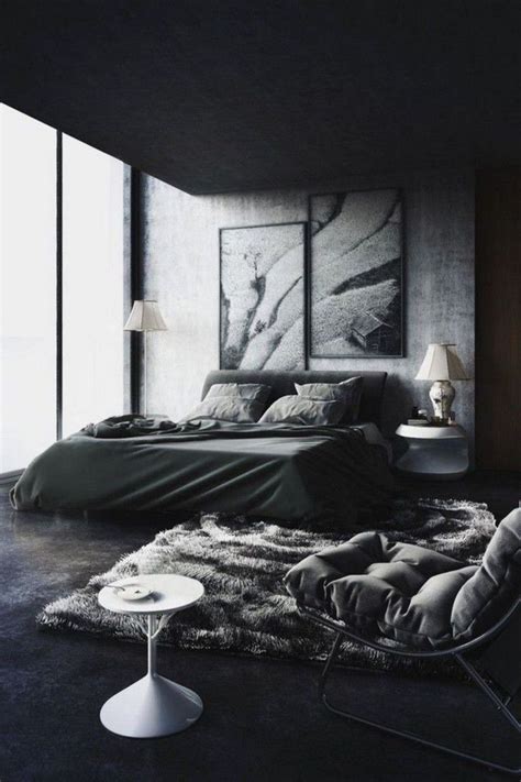 42 Graceful Black Bedroom Design Ideas For Amazing Home Bedroomdesign