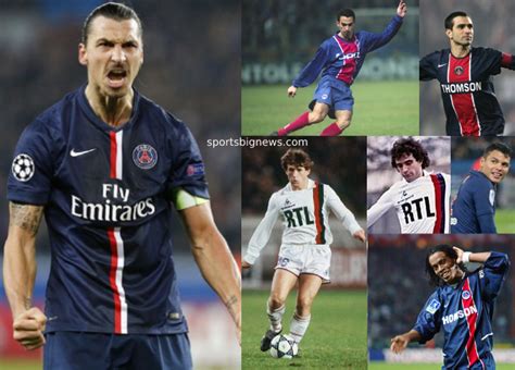 Top 10 greatest PSG players of all time  sportsbignews